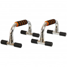 Упоры для отжиманий 2штуки SP-Sport FI-1776 PUSH-UP BAR (металл,ручка неопрен, р-р 15x25см)