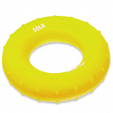 Эспандер кистевой кольцо 1штука JELLO FI-1787 (силикон, нагрузка 10LB-60LB, цвета в ассортименте)