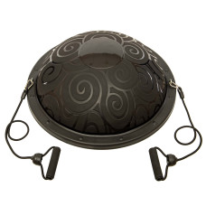 Балансувальна платформа півсфера BOSU з еспандерами NORVA FI-1926 кольори в асортименті