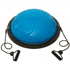 Балансувальна платформа півсфера BOSU з еспандерами NORVA FI-1926 кольори в асортименті