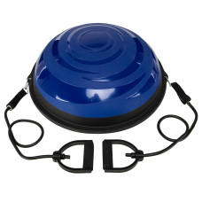 Балансувальна платформа півсфера BOSU з еспандерами NORVA FI-1935 кольори в асортименті