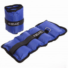 Обважнювачі-манжети для рук і ніг Zelart FI-1967-3 2x1,5кг кольори в асортименті