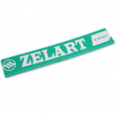 Гумка тканинна для вправ стрічка опору LOOP BANDS для вправ Zelart FI-1969-M M кольори в асортименті