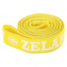 Гумка тканинна для вправ стрічка опору LOOP BANDS для вправ Zelart FI-1970-M M жовтий