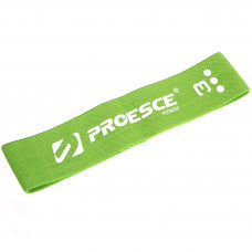 Гумка тканинна для вправ стрічка опору LOOP BANDS для вправ PROESCE FI-1971-3 зелений
