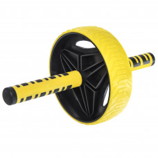 Колесо для преса ролик для преса одинарний Zelart FI-2023 жовтий