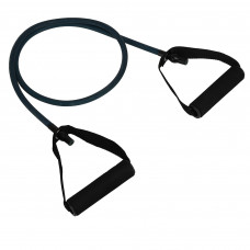 Еспандер трубчастий для фітнесу з ручками 15LB SP-Sport FI-2080-B 120см навантаження 7кг синій