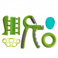 Набор эспандеров кистевых 5штук JELLO FI-2527 (металл, силикон, пластик, цвета в ассортименте)