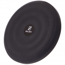 Подушка балансувальна масажна диск балансувальний Zelart FI-2584 (MD1469) діаметр 33см чорний