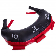 Мешок Болгарский Bulgarian bag Zelart FI-2623-10 10кг (MD1657-10) (PU, вес 10кг, красный)