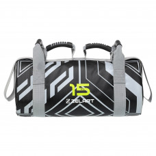 Мішок обтяжувач для функціонального тренінгу Power Bag Mdbuddy FI-2820-15 15кг чорний
