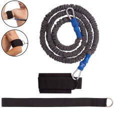 Поводок-амортизатор для тренировок на скорость и реакцию SP-Planeta THROWING TRAINER FI-3016 (EVA, TPR, длина жгута-cм)