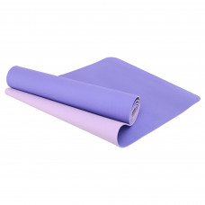 Килимок для йоги та фітнесу TPE двошаровий SP-Planeta FI-3046-650 183x61x0,6см кольори в асортименті