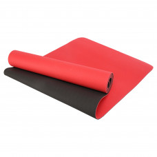 Килимок для йоги та фітнесу TPE двошаровий SP-Planeta FI-3046-650 183x61x0,6см кольори в асортименті