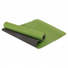 Килимок для йоги та фітнесу TPE двошаровий SP-Planeta FI-3046-650 183x61x0,6см кольори в асортименті