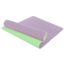 Килимок для йоги та фітнесу TPE двошаровий SP-Planeta FI-3046 183x61x0,6см кольори в асортименті