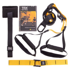 Петли тренировочные TRX PACK P2 FI-3724-03 (петли подвесные, дверное крепление, DVD, сумка, черный-желтый)
