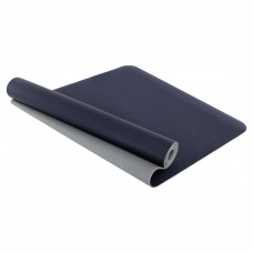 Килимок для йоги та фітнесу PU гума антибактеріальний двошаровий Record FI-3869 183x68x0,4см кольори в асортименті