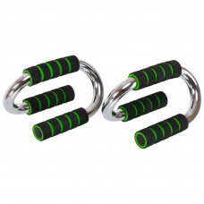 Упоры для отжиманий 2штуки SP-Sport FI-3971 PUSH-UP BAR (металл,ручка неопрен, р-р 11x21см)