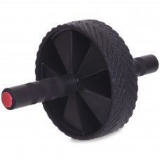 Колесо для преса ролик для преса одинарний Record FI-4243 чорний