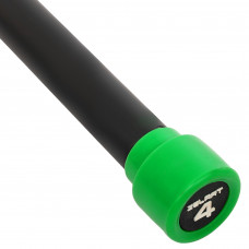 Бодибар Body Bar Zelart FI-4776-4 4кг (l-1,22м, d-30мм, металл, PU)