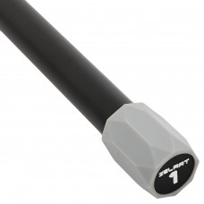 Бодібар Body Bar Zelart FI-4780-1 вага 1кг чорний-сірий