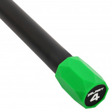 Бодибар Body Bar Zelart FI-4780-4 4кг (l-1,22м, d-30мм, металл, PU)