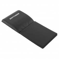 Мат для пресса подушка под поясницу двойной Абмат AB MAT D1FITNESS FI-5124 (MD9036) AB MAT (PVC, размер 96x38x32см, черный)