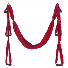 Гамак для йоги с ручками Antigravity Yoga SP-Planeta FI-5323 (нейлон, размер 250х145см, цвета в ассортименте)