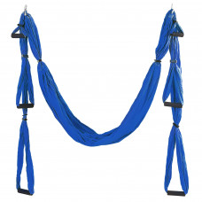 Гамак для йоги с ручками Antigravity Yoga SP-Planeta FI-5323 (нейлон, размер 250х145см, цвета в ассортименте)