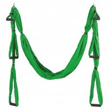 Гамак для йоги с ручками Antigravity Yoga SP-Planeta FI-5323 (нейлон, размер 250х145см, цвета в ассортименте)