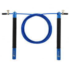 Скакалка швидкісна професійна зі сталевим тросом Zelart FI-5345 3м кольори в асортименті