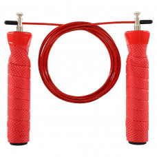 Скакалка швидкісна кросфіт з підшипником і сталевим тросом Zelart FI-5347 3м кольори в асортименті