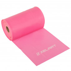 Стрічка еластична для фітнесу та йоги Zelart FI-5361-2 рожевий