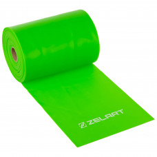 Стрічка еластична для фітнесу та йоги Zelart FI-5361-4 салатовий
