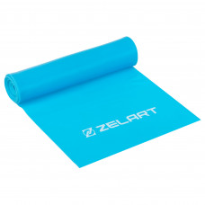Стрічка еластична для фітнесу та йоги Zelart FI-5365-3 синій