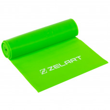 Стрічка еластична для фітнесу та йоги Zelart FI-5365-4 салатовий