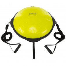 Балансувальна платформа напівсфера BOSU з еспандерами MDbuddy FI-5418 кольори в асортименті