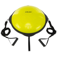 Балансувальна платформа напівсфера BOSU з еспандерами MDbuddy FI-5418 кольори в асортименті