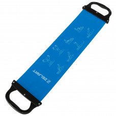 Стрічка-еспандер еластична для фітнесу та йоги з ручками Mdbuddy FI-5438 розмір 600x150x0,4мм кольори в асортименті