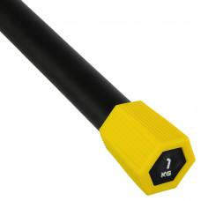 Бодібар Body Bar MDbuddy FI-5457-1 вага 1кг чорний