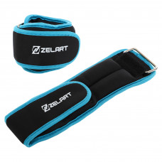 Обважнювачі-манжети для рук і ніг Zelart FI-5732-1 2x0,5кг кольори в асортименті