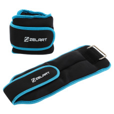 Обважнювачі-манжети для рук і ніг Zelart FI-5732-3 2x1,5кг кольори в асортименті