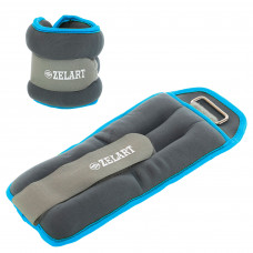 Обважнювачі-манжети для рук і ніг Zelart FI-5733-2 2x1кг кольори в асортименті