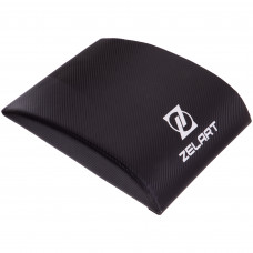 Мат для пресса подушка под поясницу Абмат AB MAT Zelart FI-5748 AB MAT (PVC, размер 37х30х7см, черный)