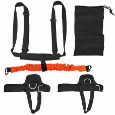 Тренировочная система для скоростных и силовых тренировок Cobra Pro FI-5756 (EVA, TPR, длина жгута-47см)