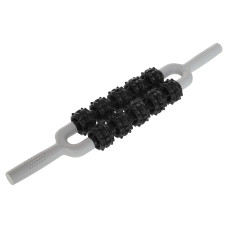 Массажер-палка роликовый антицеллюлитный 10 массажеров Massager Bar SP-Sport FI-6196 (пластик, размер 55х10см, цвета в ассортименте)