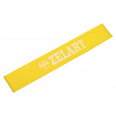 Резинка для упражнений лента сопротивления LOOP BANDS Zelart FI-6220-1 XXS жовтий