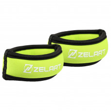 Обтяжувачі-браслети для рук Zelart FI-6221-0_5 2x0,25кг кольори в асортименті