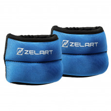 Обтяжувачі-браслети для рук Zelart FI-6221-2 2x1кг кольори в асортименті